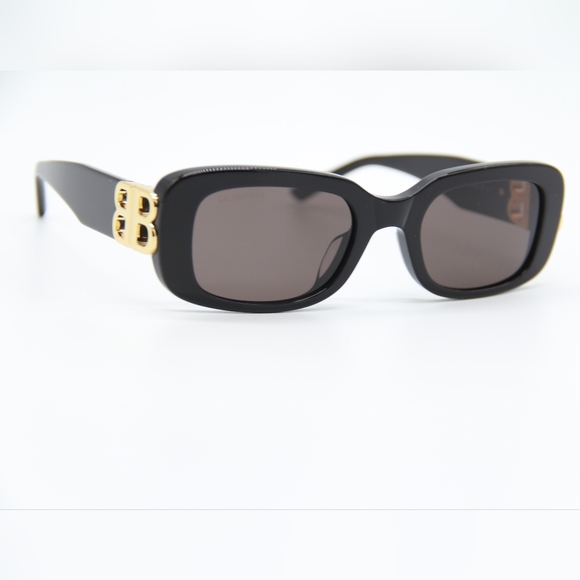NEW BALENCIAGA SUNGLASSES BB0310SK 001 BLACK EYEWEAR - Picture 7 of 13